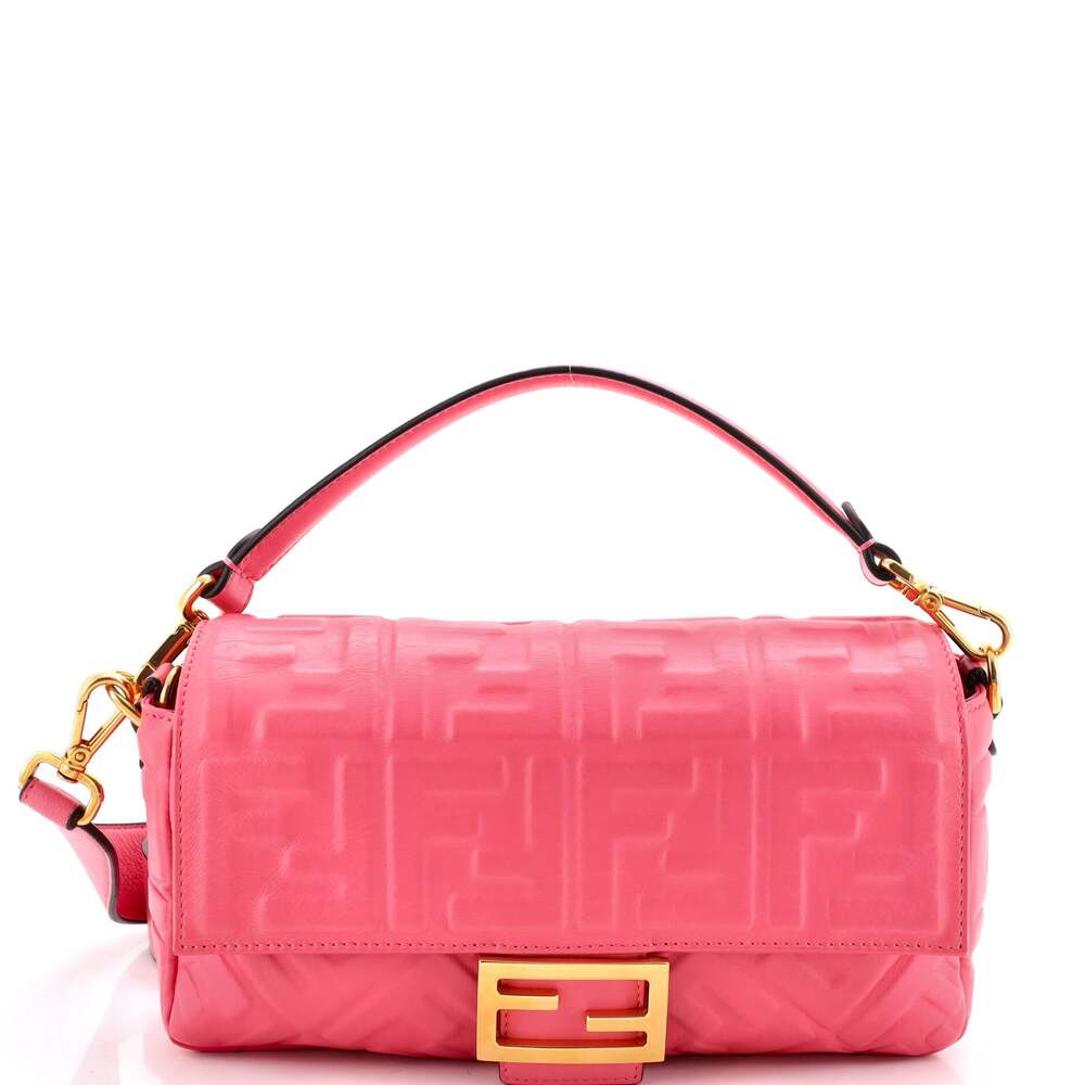 Fendi Baguette Nm Bag Zucca Embossed #296725F22B